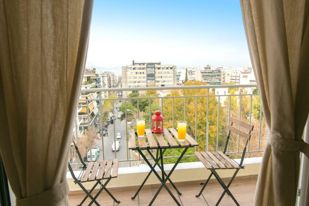 דירות אתונה Magnificent Luxury Retrostyle Flat Acropolis View מראה חיצוני תמונה