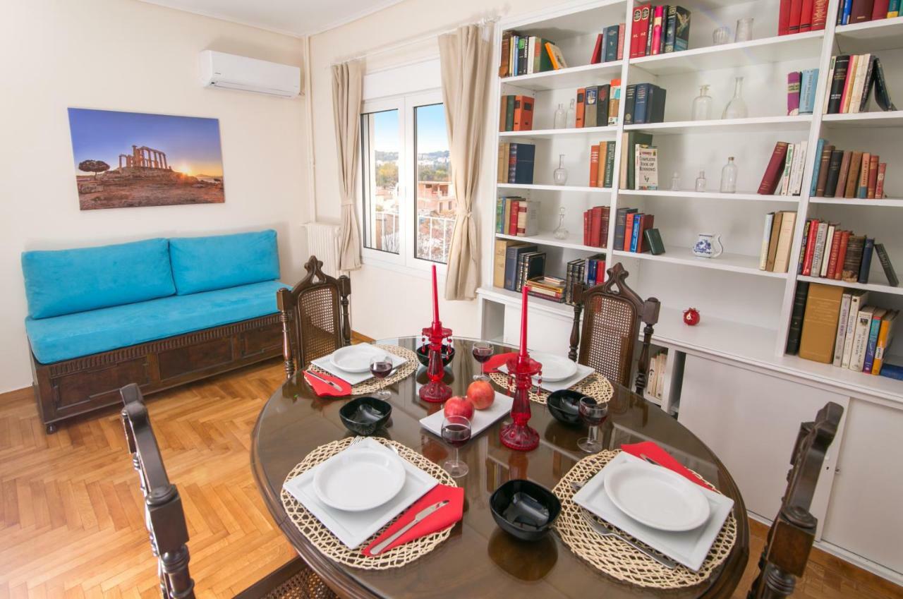 דירות אתונה Magnificent Luxury Retrostyle Flat Acropolis View מראה חיצוני תמונה
