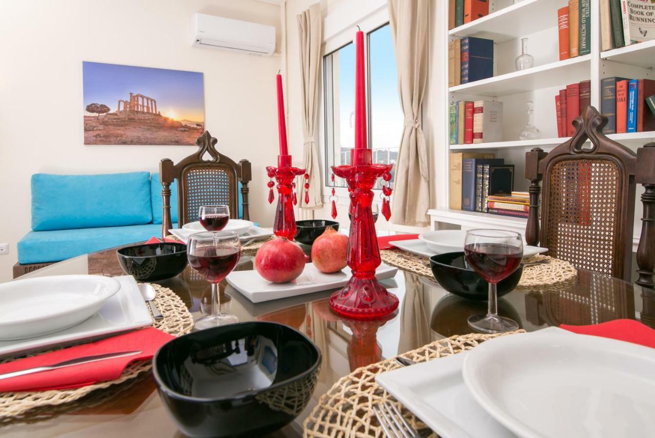 דירות אתונה Magnificent Luxury Retrostyle Flat Acropolis View מראה חיצוני תמונה