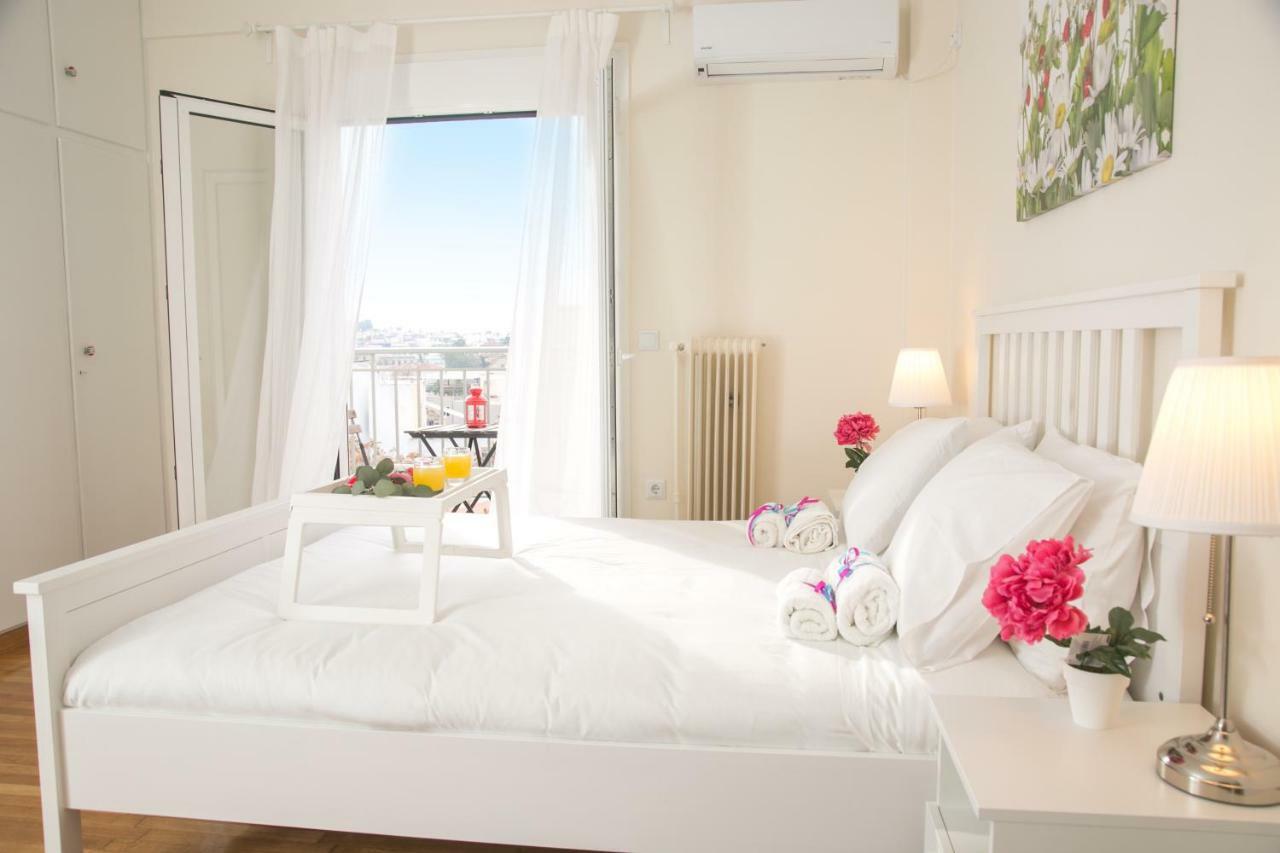 דירות אתונה Magnificent Luxury Retrostyle Flat Acropolis View מראה חיצוני תמונה